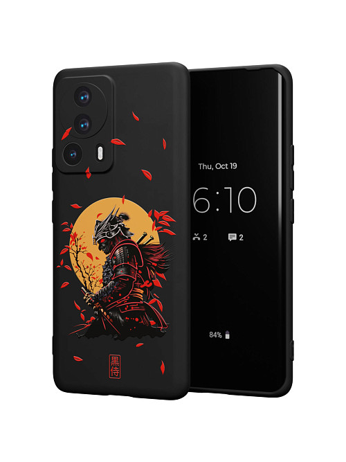 Силиконовый чехол для Xiaomi 13 Lite "Самурай"