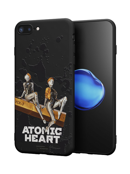 Силиконовый чехол для Apple iPhone 7 Plus "Atomic Heart: Боевые близняшки"