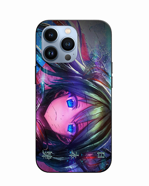 Силиконовый чехол для Apple iPhone 13 Pro Hatsune Miku