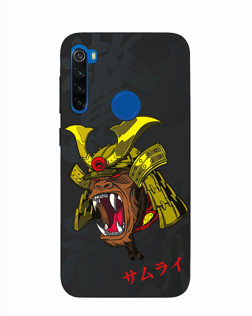 Силиконовый чехол для Xiaomi Redmi Note 8T Samurai Kong