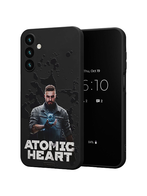 Силиконовый чехол для Samsung Galaxy A15 "Atomic Heart: Товарищ Нечаев"