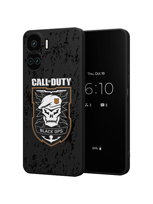 Силиконовый чехол для Honor X50i "NOVEL: Call of Duty"