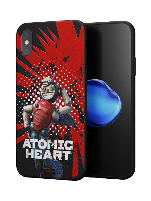 Силиконовый чехол для Apple iPhone X "Atomic Heart: Дикси"