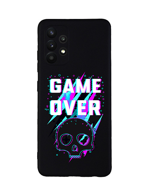 Силиконовый чехол для Samsung Galaxy A32 (4G) "Game over"