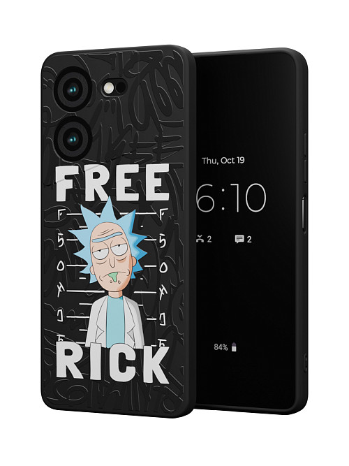 Силиконовый чехол для Tecno Pova 5 (4G) "NOVEL: Free Rick"