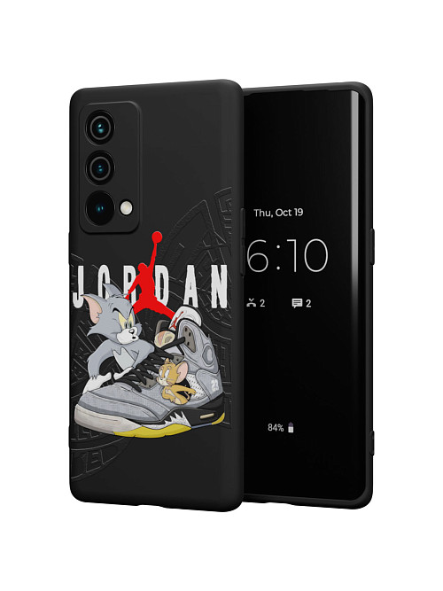 Силиконовый чехол для Realme GT Master Edition "NOVEL: Том и Джери х Nike"