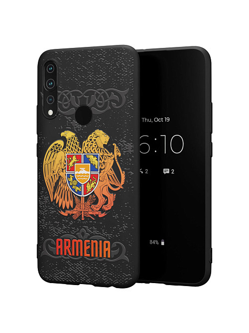 Силиконовый чехол для Honor 9X "Герб Армении"