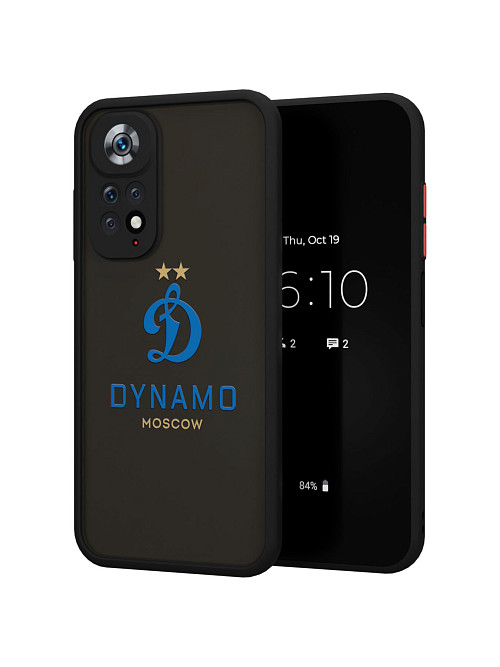 Противоударный чехол для Xiaomi Redmi Note 11S (4G) "Динамо: Dynamo Moscow"
