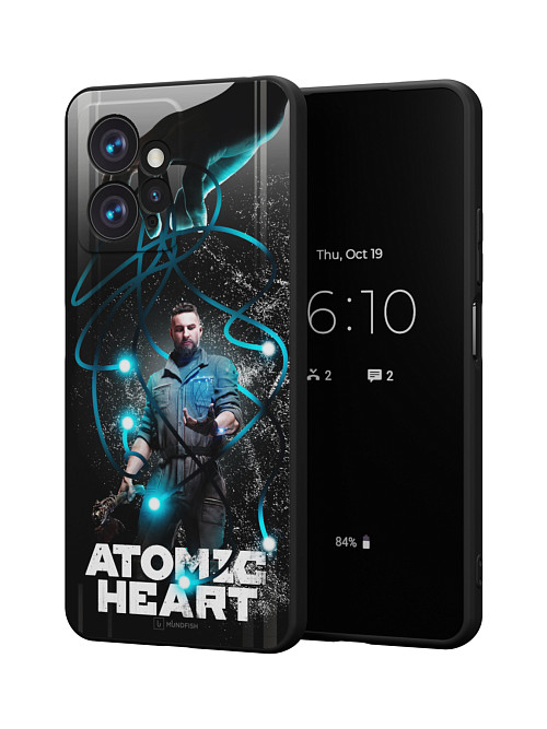 Силиконовый чехол для Xiaomi Redmi Note 12 (4G) "Atomic Heart: ХРАЗ"