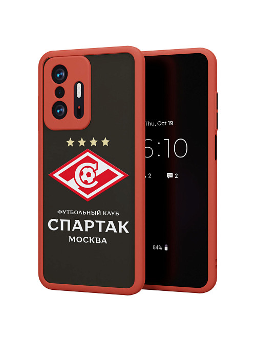 Противоударный чехол для Xiaomi 11T "ФК Спартак"