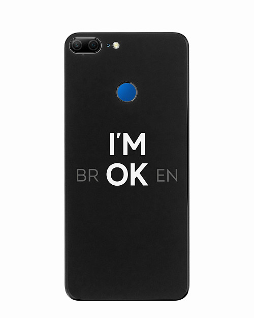 Силиконовый чехол для Honor 9 Lite I’m OK