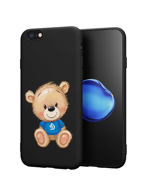 Силиконовый чехол для Apple iPhone 6 "Динамо: Плюшевый медвежонок"
