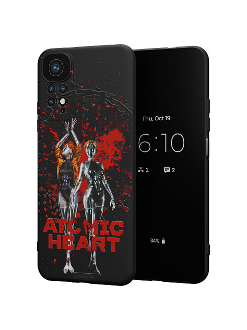 Силиконовый чехол для Xiaomi Redmi Note 11 "Atomic Heart: Близняшки"