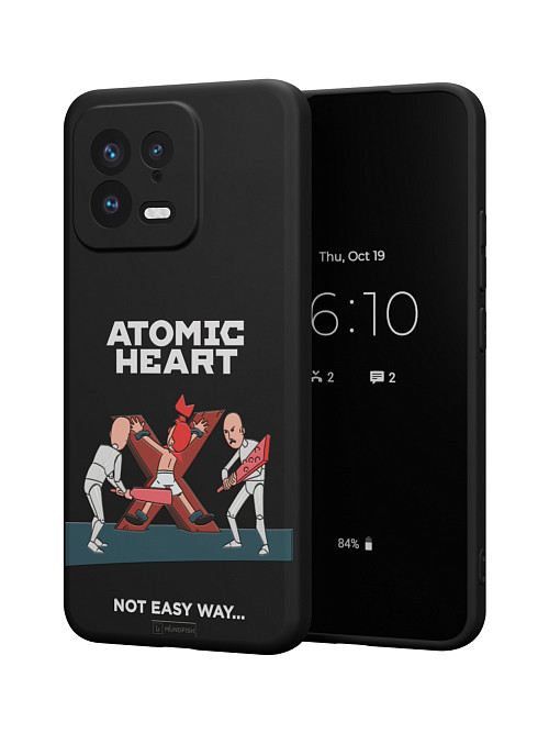 Силиконовый чехол для Xiaomi 13 "Atomic Heart: Not Easy Way"