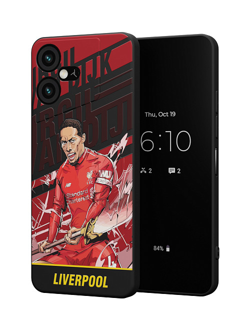 Силиконовый чехол для Tecno Pova Neo 3 "NOVEL: Liverpool"