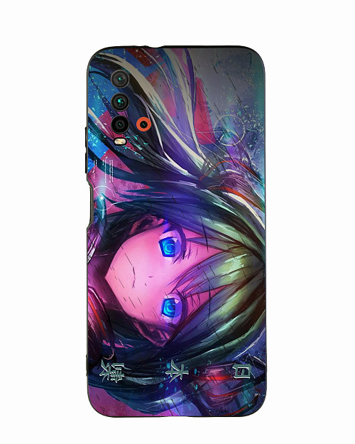 Силиконовый чехол для Xiaomi Redmi 9T "Hatsune Miku"