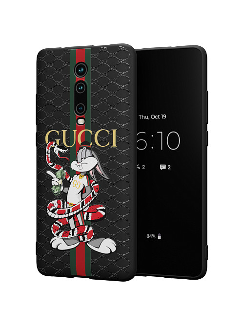 Силиконовый чехол для Xiaomi Mi 9T "NOVEL: Багз Банни Gucci"