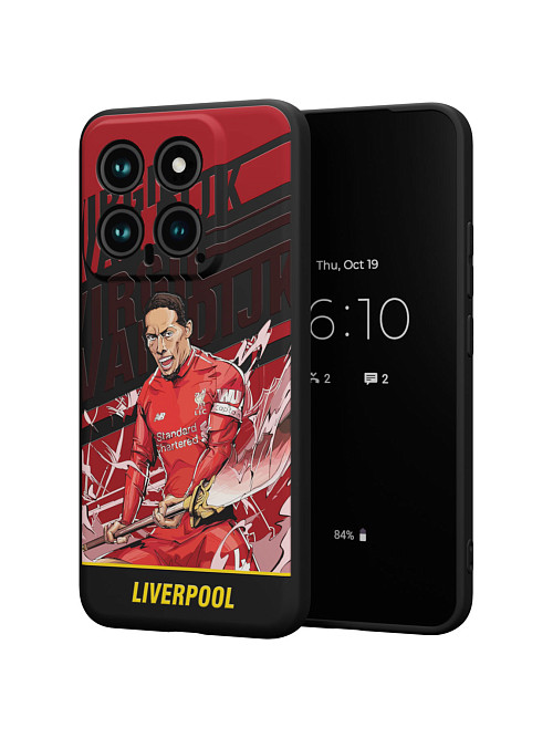 Силиконовый чехол для Xiaomi 14 "NOVEL: Liverpool"