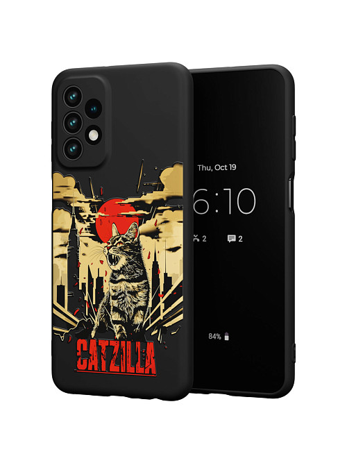 Силиконовый чехол для Samsung Galaxy A23 (5G) "Catzilla"