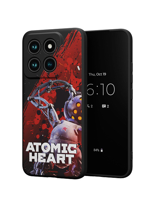 Силиконовый чехол для Xiaomi 14 Pro "Atomic Heart: Беляш (МА-9)"