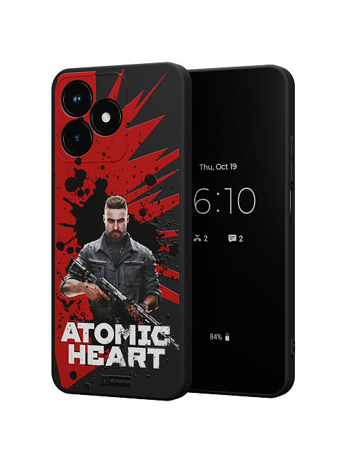 Силиконовый чехол для realme C51 "Atomic Heart: Майор Нечаев"