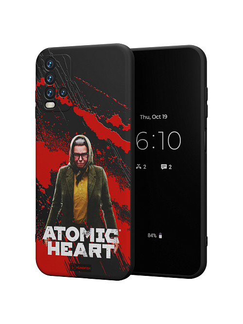 Силиконовый чехол для Xiaomi Redmi 9T "Atomic Heart: Баба Зина"