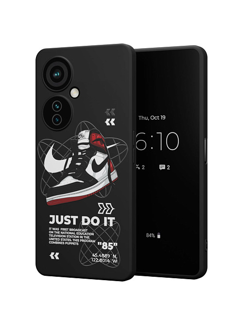 Силиконовый чехол для OnePlus Nord CE 3 Lite (5G) "NOVEL: Just Do It"