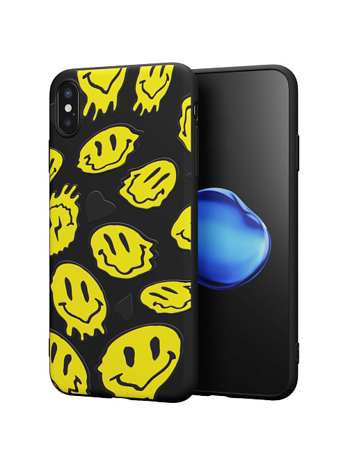 Силиконовый чехол для Apple iPhone XS Max "Smile"