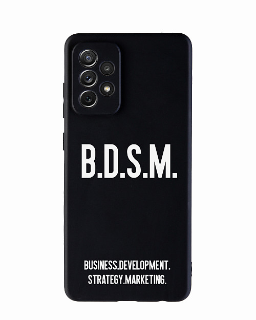 Силиконовый чехол для Samsung Galaxy A72 "B.D.S.M."