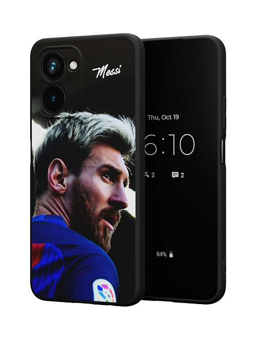 Силиконовый чехол для realme C33 "Lionel Messi"