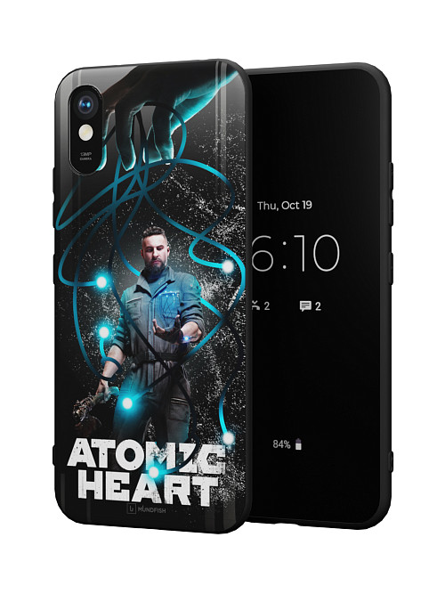 Силиконовый чехол для Xiaomi Redmi 9A "Atomic Heart: ХРАЗ"