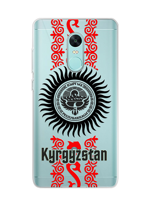 Силиконовый чехол для Xiaomi Redmi Note 4X Кыргызстан орнамент