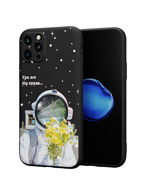 Силиконовый чехол для Apple iPhone 11 Pro "NOVEL: You are my space"