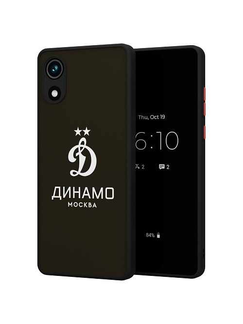 Противоударный чехол для Samsung Galaxy A03 Core "Динамо: Динамо Москва"