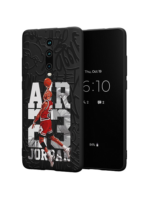 Силиконовый чехол для Xiaomi Redmi K20 "NOVEL: Jordan 23"