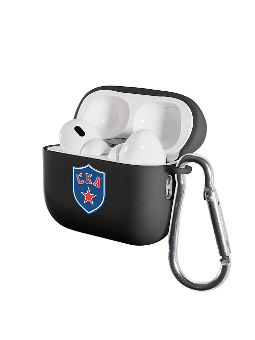 Силиконовый чехол для наушников матовый на AirPods Pro 2 "СКА: Логотип клуба"