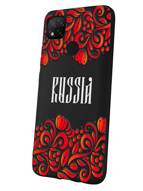 Силиконовый чехол для Xiaomi Redmi 9C Русский стиль