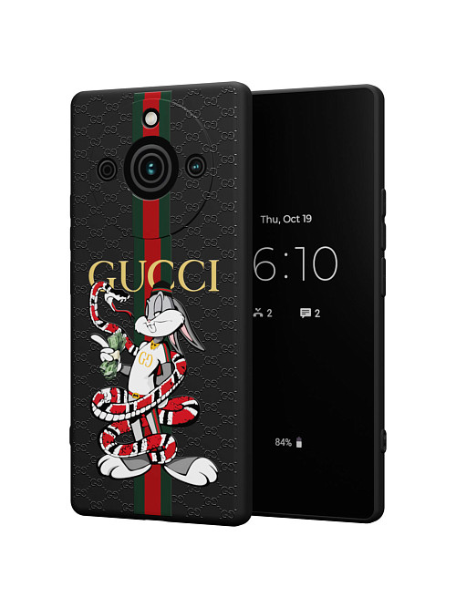 Силиконовый чехол для realme 11 Pro "NOVEL: Багз Банни Gucci"