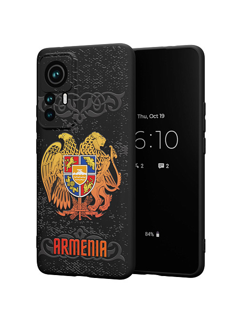 Силиконовый чехол для Xiaomi 12T Pro "Герб Армении"