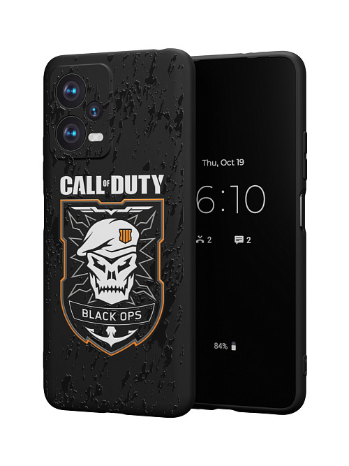 Силиконовый чехол для Xiaomi Redmi Note 12 (5G) "NOVEL: Call of Duty"