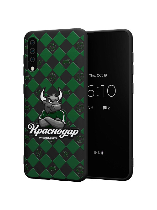 Силиконовый чехол для Samsung A50s "Краснодар: Маскот клуба"