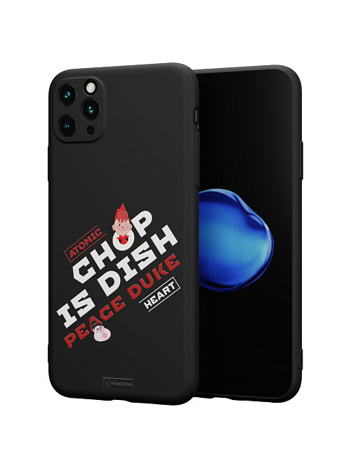 Силиконовый чехол для Apple iPhone 11 Pro Max "Atomic Heart: Peace Duke"