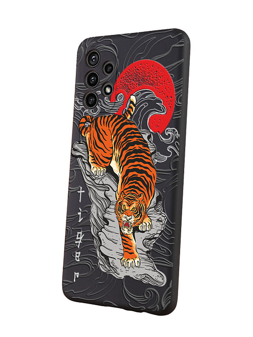 Силиконовый чехол для Samsung Galaxy A32 (4G) "Китайский тигр"