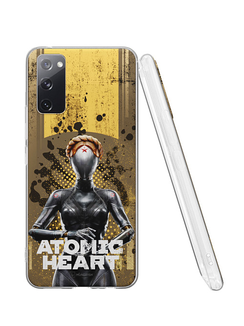 Силиконовый чехол для Samsung Galaxy S20 FE "Atomic Heart: Левая близняшка"