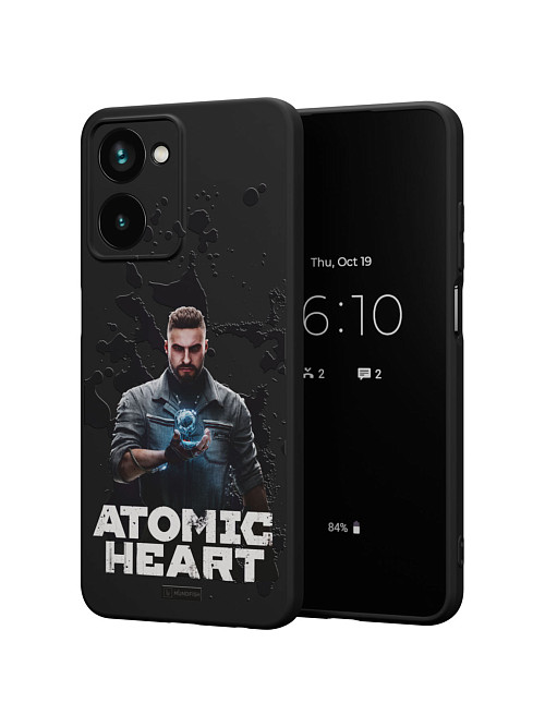 Силиконовый чехол для realme 10 (4G) "Atomic Heart: Товарищ Нечаев"