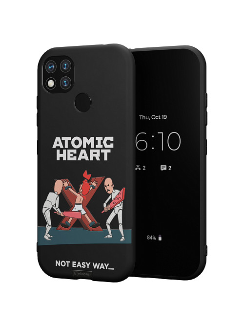 Силиконовый чехол для Xiaomi Redmi 9C "Atomic Heart: Not Easy Way"