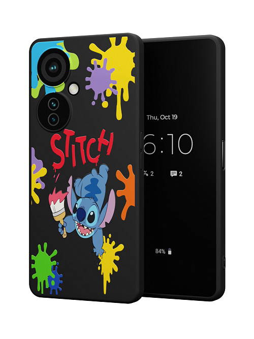 Силиконовый чехол для OnePlus Nord CE 3 Lite (5G) "NOVEL: Ститч paints"
