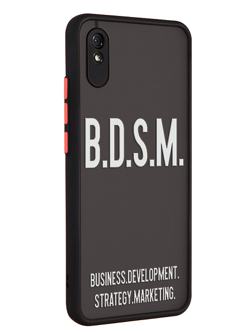 Противоударный чехол для Xiaomi Redmi 9A "B.D.S.M."