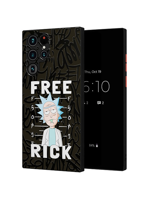 Противоударный чехол для Samsung Galaxy S22 Ultra (5G) "NOVEL: Free Rick"