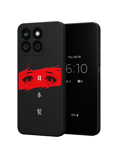 Силиконовый чехол для Honor X8b "Грустные глаза"